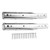 8in Folding Shelf Bracket Wall Mount 45KG Maximum Load Cold Rolled Steel Collapsible Shelf Support for Table Work Bench