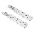 8in Folding Shelf Bracket Wall Mount 45KG Maximum Load Cold Rolled Steel Collapsible Shelf Support for Table Work Bench
