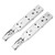 8in Folding Shelf Bracket Wall Mount 45KG Maximum Load Cold Rolled Steel Collapsible Shelf Support for Table Work Bench