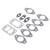 11pcs Engine Exhaust Manifold Gasket Set Replacement for Dodge for Cummins 1998.5‑2007 5.9L ISB 24V
