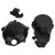 Motorcycle Engine Clutch Protector Engine Case Crash Protector Guard Cover for XC‑F SX‑F EXC‑F EXC‑F Sixdays 250 350 Black