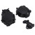 Motorcycle Engine Clutch Protector Engine Case Crash Protector Guard Cover for XC‑F SX‑F EXC‑F EXC‑F Sixdays 250 350 Black