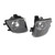 Front Bumper Fog Light Case 63177182195 Front Fog Lamp Housing Shell Cover for 7 Series F01 F02 2009 to 2015