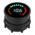 Universal Turbo Boost Gauge Voltmeter 52mm LED Digital Display 12V 2 in 1 Meter Black Dial