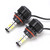 2Pcs 9007 LED Car Headlight Bulbs 6000K Cool White High/Low Beam Conversion Kit