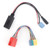 Microphone Adapter Auxiliary Audio Cable Stereo Handsfree Bluetooth 5.0 8Pin Plug and Play