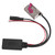 Car Wireless Adapter AUX Cable Bluetooth 5.0 with Hands Free Microphone Replacement for RNSE RNS E Host