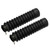 2Pcs 42mm Motorcycle Rubber Front Fork Covers Gaiters Boot Shock Absorber Gaiters Covers