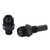 1 Pair 8ANx1/4NPS Aluminium Alloy Transmission Oil Cooler Adapter Fitting Replacement for GM Turbo 350 400 4L60E 200RLong