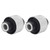 2 Pcs Rear Axle Control Arm Trailing Bushing 1K0505171C Metal Rubber Replacement for OCTAVIA SUPERB