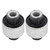 2 Pcs Rear Axle Control Arm Trailing Bushing 1K0505171C Metal Rubber Replacement for OCTAVIA SUPERB