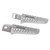 Motorcycle Rear Foot Pegs Footrests Modified Accessory Fit for Suzuki GSXR 600 750 1000