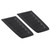 2pcs Bonnet Air Vents Engine Hood Vent Car Refitting Fit for Ford Focus RS MK2 Matte Black