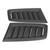2pcs Bonnet Air Vents Engine Hood Vent Car Refitting Fit for Ford Focus RS MK2 Matte Black
