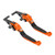Pair Motorcycle Brake Clutch Levers Extendable Replacement for YAMAHA XMAX 250 XMAX300 XMAX400Orange