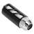 Universal Gear Shifter Shift Knob Headball Aluminum Alloy with 3 Adapters for CarBlack