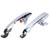 2PCS Exterior Door Handle Rear 5065801AH Auto Replacement for Dodge Magnum 2005‑2008