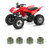 4Pcs Valve Seals Replace Accessories Fit for Honda TRX400EX