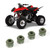 4Pcs Valve Seals Replace Accessories Fit for Honda TRX400EX