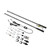 2pcs 3ft LED Whip Lights with Flag Pole RGB Color APP Control Chasing Whip Light for UTV ATV Truck Boat 12‑24V