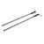 2pcs 3ft LED Whip Lights with Flag Pole RGB Color APP Control Chasing Whip Light for UTV ATV Truck Boat 12‑24V