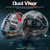 Motorcycle Helmet Unisex Adult Cool Rider Equipment Four Seasons Motorbike Helmet Dual Visor Flip up Full Face Helmet Built in Sunglasses Breathable Easy on and off