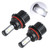 120W 6000K LED Waterproof Headlight Dustproof 3000LM 360Degree 9004/HB1 Front Light