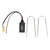 Bluetooth Aux Adapter Professional Stereo Music Cable Replacement for Alpha Romeo