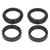 Front Fork Shock Dust Oil Seal Set 37x47x11mm Rubber Replacement for R1200GS ADVENTURE 2014‑2017