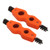 2Pcs 4 in 1 Pipes Cleaner Brush Tool 1/2 Inch 3/4 Inch Orange Strong Cleaning Versatile Wire Brush 4 In1 Combo for Car Battery