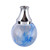 JDM Style Gear Shift Knob with 3 Adapters Round Ball Shape Shifter Head for Manual Automatic Transmission Vehicles Blue