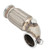 2.5in V Band to V Band Down Pipe 90 Degree with Flex Bellow Stainless Steel Modification