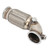 2.5in V Band to V Band Down Pipe 90 Degree with Flex Bellow Stainless Steel Modification
