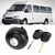 Car Diesel Fuel Cap with Lock Key 9C119K163AA/1715043 Fit for Ford Transit MK7 2006-2018