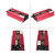 Red 2000W DC 12V to AC  Car Power Inverter Converter USB Charger Adapter with LCD Display