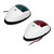 2pcs LED Boat Navigation Light Red/Green Signal Lamp IP65 Waterproof ABS for Marines Yachts 10V‑30V