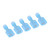 100pcs Blue 16-14AWG Male & Female Insulated Spade Electric Wire Terminal Connectors