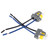 2Pcs H11/H8 Female Adapter Wiring Harness Socket Connector for Fog Light Headlamp