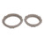 Pair of Synchronization Ring OEM Standard 232407 232408 Durable Replacement for Peugeot 206 207 208
