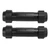 Kayak Paddle Connector 2PCS Plastic Oars Shaft Connectors for Inflatable Boat Stand UP Paddle