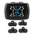 Smart TPMS Cigarette Lighter Tire Pressure Monitoring Alarm System with 4 Internal Sensors