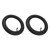 2PCS 12.5 X 2.5/2.75 Inner Tubes Rubber Shock Absorption Electric Scooter Inner Tube Replacement for Razor Pocket Mod R87 Bent Valve Stem