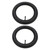 2PCS 12.5 X 2.5/2.75 Inner Tubes Rubber Shock Absorption Electric Scooter Inner Tube Replacement for Razor Pocket Mod R87 Bent Valve Stem