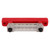 6 Terminal Bus Bar with Cover 48V 150A 2 Studs Power Distribution Block for Car Boat Marine Caravan RV Red