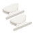 RV Door Retainer Kit Arc Shape Nylon Door Stop Retaining Catch Holder for Camper Trailer Motorhome White