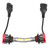 30W EV19 9005/HB3 Lime Green Fog Light Bulb Headlamp Bulbs 3000LM with Aluminium Alloy Housing