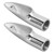 2pcs 7/8in Handrail End 316 Stainless Steel Anti Corrosion Accessory for Marine Boat