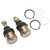 Pair M12 Tie Rod Ends Vibration Proof for 50cc‑250cc ATV UTV QUAD Dirt Bike Go Kart
