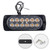 4PCS 12 Strobe LED Red Light Hazard Beacon Emergency Flashing Side Marker Light Bars Warning Signal Towing Truck Flashing Lamp