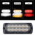 4PCS 12 Strobe LED Red Light Hazard Beacon Emergency Flashing Side Marker Light Bars Warning Signal Towing Truck Flashing Lamp